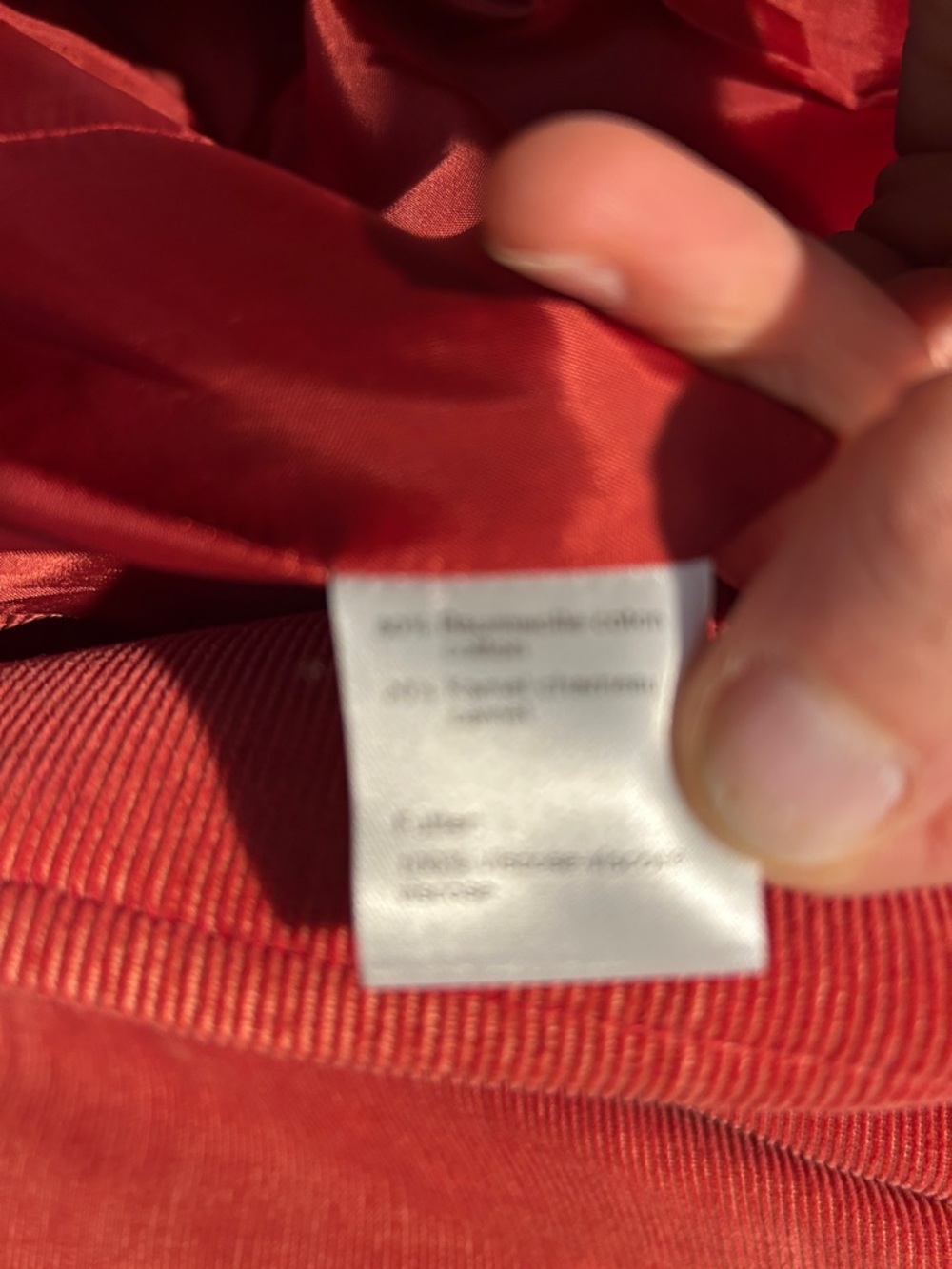 Akris coral color corduroy blazer sz 6 - Picture 3 of 5